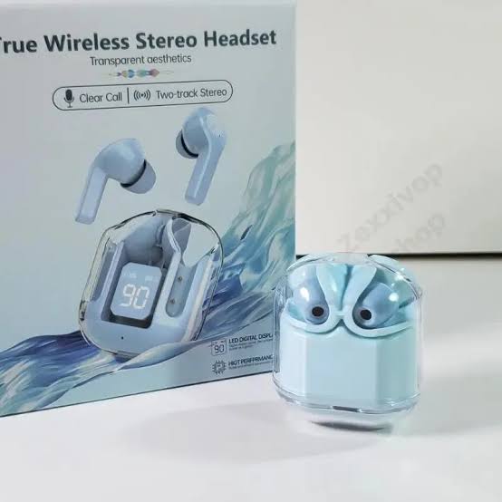 Earbuds Air31 Transparent Crystal Case